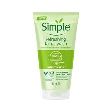 ژل شستشو صورت سیمپل Simple مدل رفرشینگ Refreshing حجم 150 میل